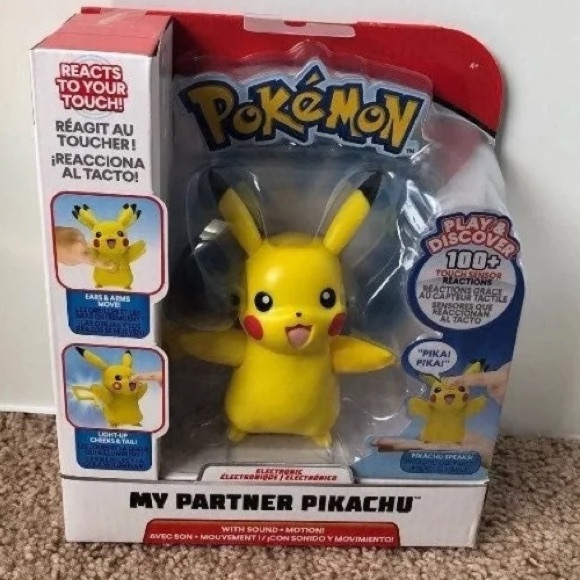 NIB Pokemon My Partner Pikachu interactive toy